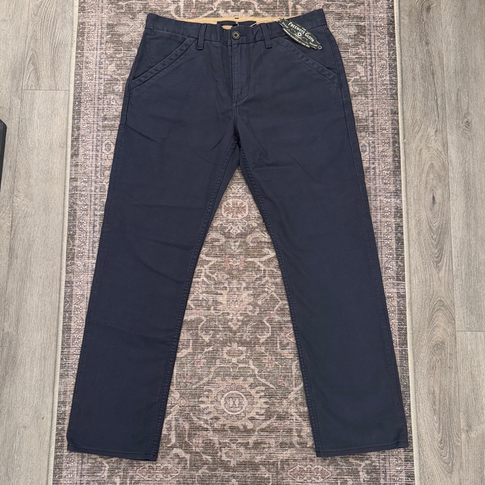 NWT Freenote Cloth Navy Workers Chinos sz 32